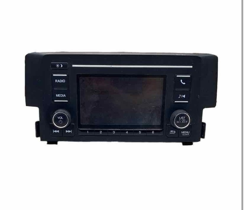 2018 HONDA CIVIC SEDAN US MARKET RADIO RECEIVER ASSY OEM 39100TBAA22