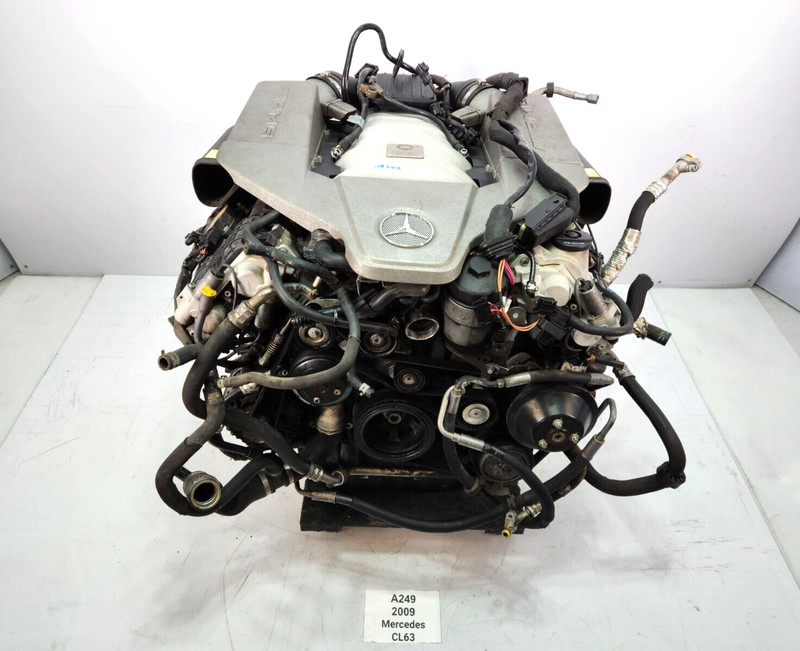✅ 09-10 OEM Mercedes C216 CL63 AMG RWD 6.3L Engine Motor Long Block Assy 120k