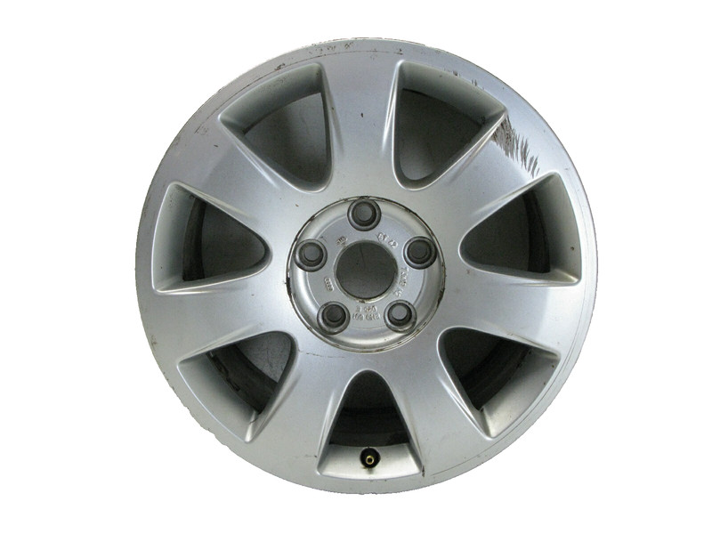 02-05 AUDI B6 A4 QUATTRO 7 x 16 INCH ALLOY RIM WHEEL SEVEN 7 SPOKE 032421B 3