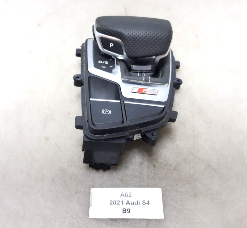 ✅20-23 OEM Audi S4 S5 S-Line Automatic Gear Shift Knob Indicator Bezel w/ Switch