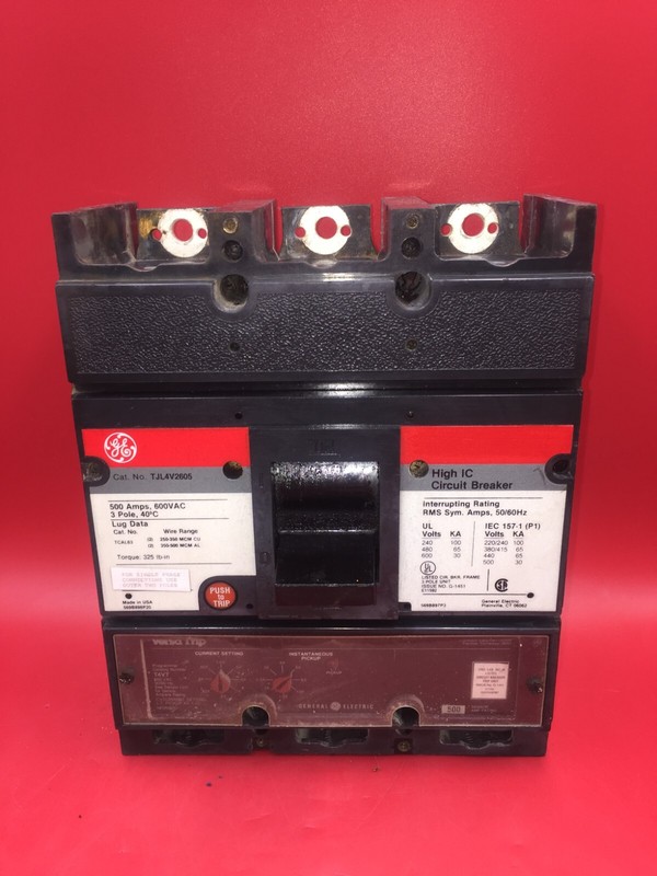 GE HIGH IC CIRCUIT BREAKER E11592 569B897P3 WD-9218
