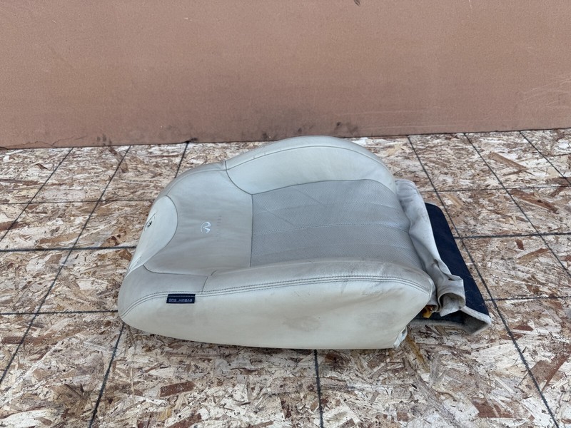 INFINITI FX35 FX37 FX50 QX70 09-17 OEM FRONT RIGHT PASSENGER UPPER SEAT SKIN TAN