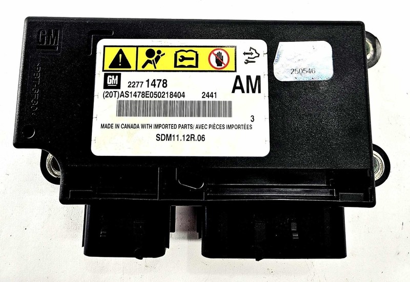2012 Chevy Traverse Below Console Forward Collision Warning Module 22771478