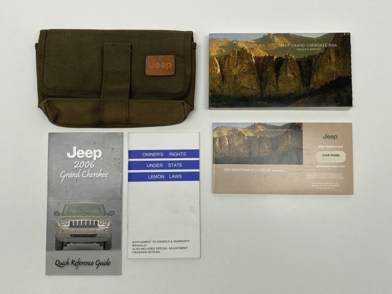 Owners Manual 2006 Jeep Grand Cherokee 82177