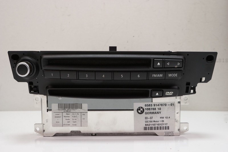 BMW E60 5 6 Series Navigation CCC NAV Unit GPS Radio CD OEM 2008 2009