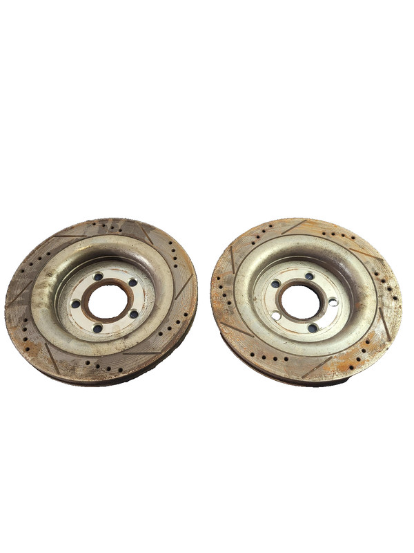 Used Oem Ford Rear Brake Rotor Disc SET 2PC for 2015-2023 MUSTANG GT 5.0L RWD