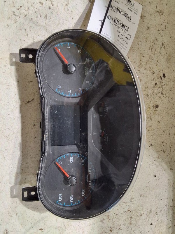 Speedometer MPH And KPH Opt Umn Cluster ID 84033921 Fits 18-19 CANYON 3345998