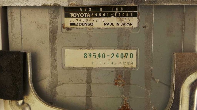 92-95 LEXUS SC400 ABS COMPUTER CONTROL MODULE ECM ASSEMBLY