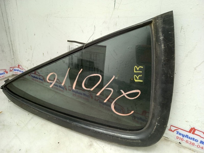01-07 TOYOTA SEQUOIA REAR PASSENGER RIGHT DOOR VENT GLASS