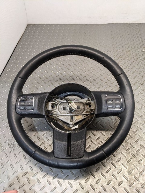Factory Black Steering Wheel w/ Buttons OEM for 11-18 Jeep Wrangler1149604
