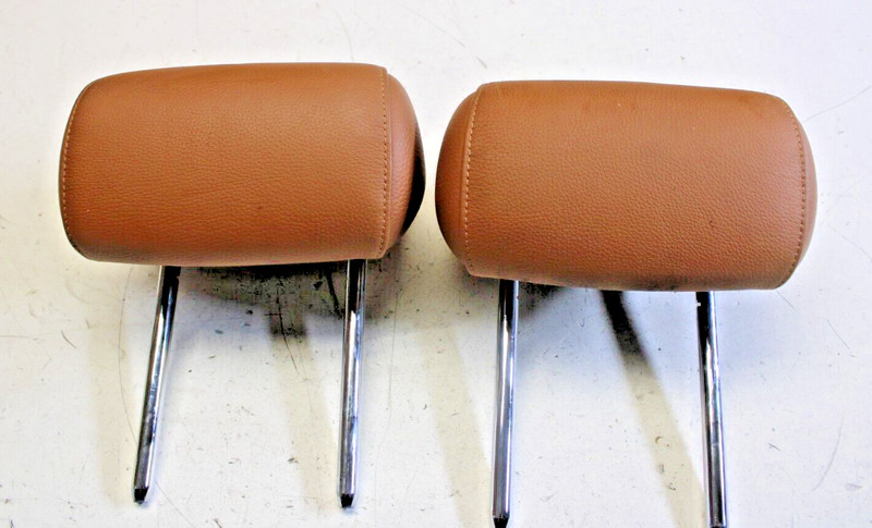 06-10 BMW 335i E92 Coupe Rear Right Left Headrest Head Rest 6978250 OEM Set Of 2