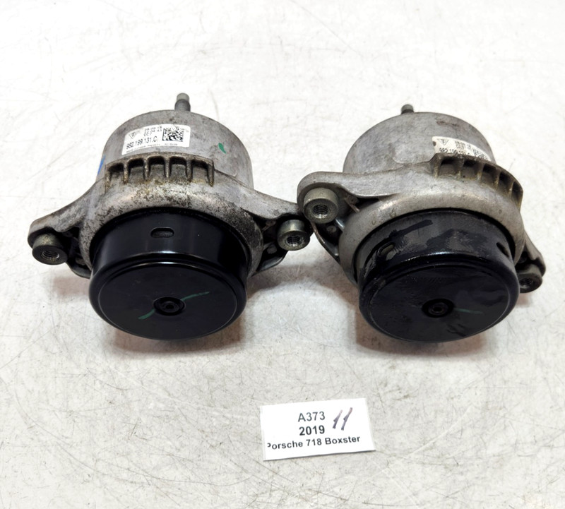 ✅ 2017-2024 OEM Porsche 718 Boxster 982 2.0L Engine Mount Bracket Support SET