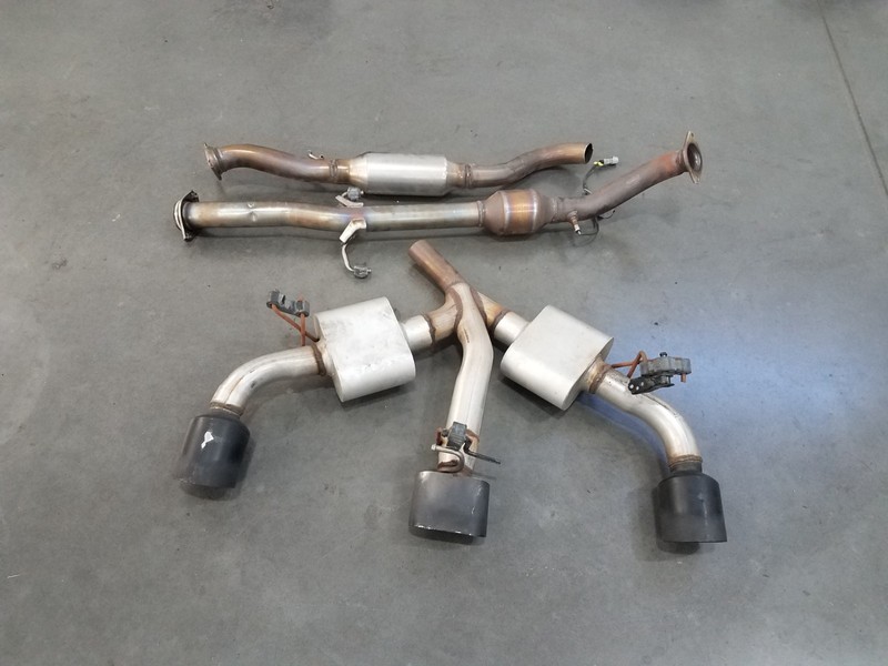 2024 Toyota Corolla GR AWD Custom Exhaust Muffler /Pipes 21K Miles #1421 H1