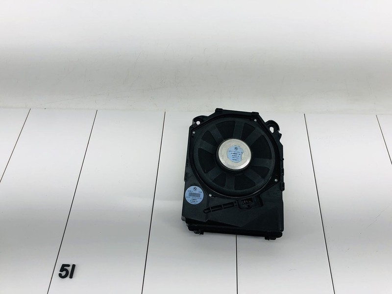 07-13 BMW 328I E92 FRONT LEFT DRIVER SIDE UNDER SEAT SOUND AUDIO WOOFER OEM