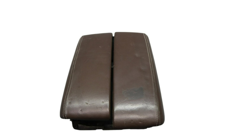 11-18 Audi A8 A8L Quattro Center Console Arm Rest Armrest Storage Brown OEM