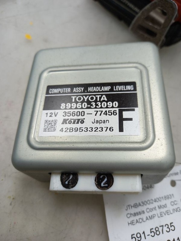 Chassis ECM Lamps Leveling Control Center Dash Fits 04-06 LEXUS ES330