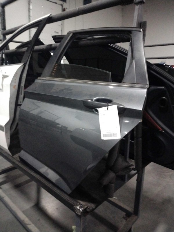 2019 Volkswagen Jetta Left Rear Door Grey OEM 680797 61K Miles
