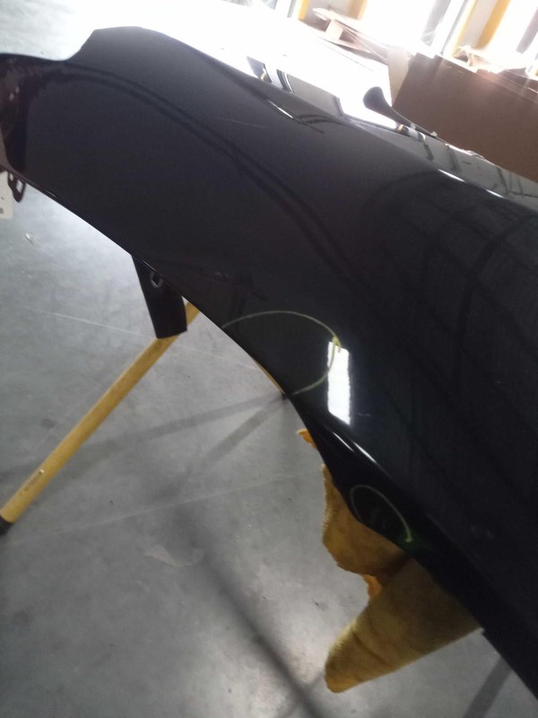 2016 Jeep Cherokee Right Fender Black 130840 4WD 90000 Mi Used Auto Part