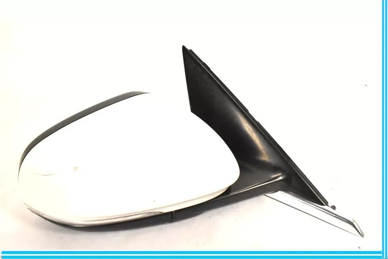 10-15 Jaguar XF XFR X250 Front Right Side Rear View Power Door Mirror White OEM