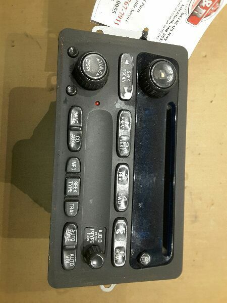 AUDIO EQUIPMENT AM-MONO-FM-CD PLAYER OPT UN0 FITS 02-05 IMPALA 159468