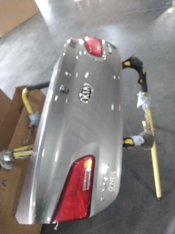 2016 KIA Forte Deck Lid Trunk Lid Grey OEM Used 2DR CPE 105K Mileage