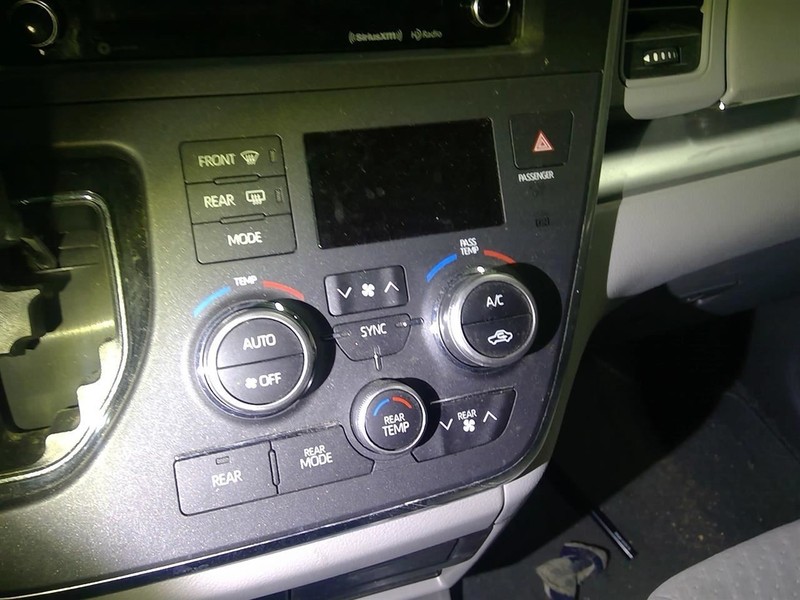 Temperature Control Automatic Temperature Control Fits 18-20 SIENNA 1755781