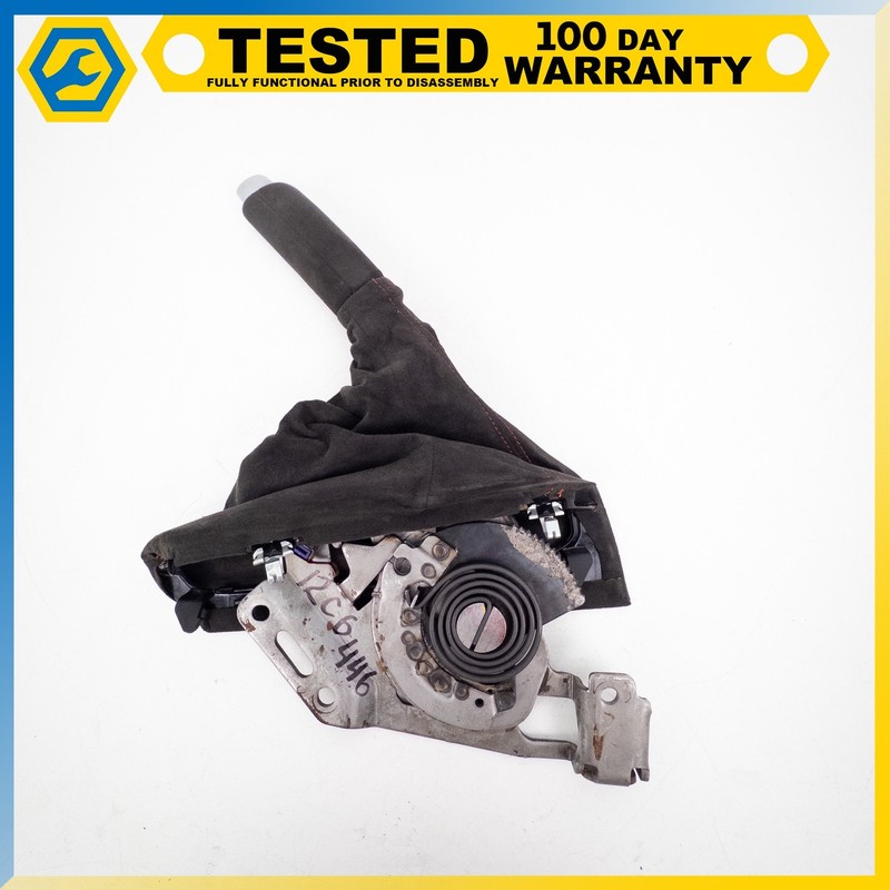 05-13 CHEVROLET CORVETTE C6 HANDBRAKE HANDLE PARKING BRAKE LEVER SUEDE OEM