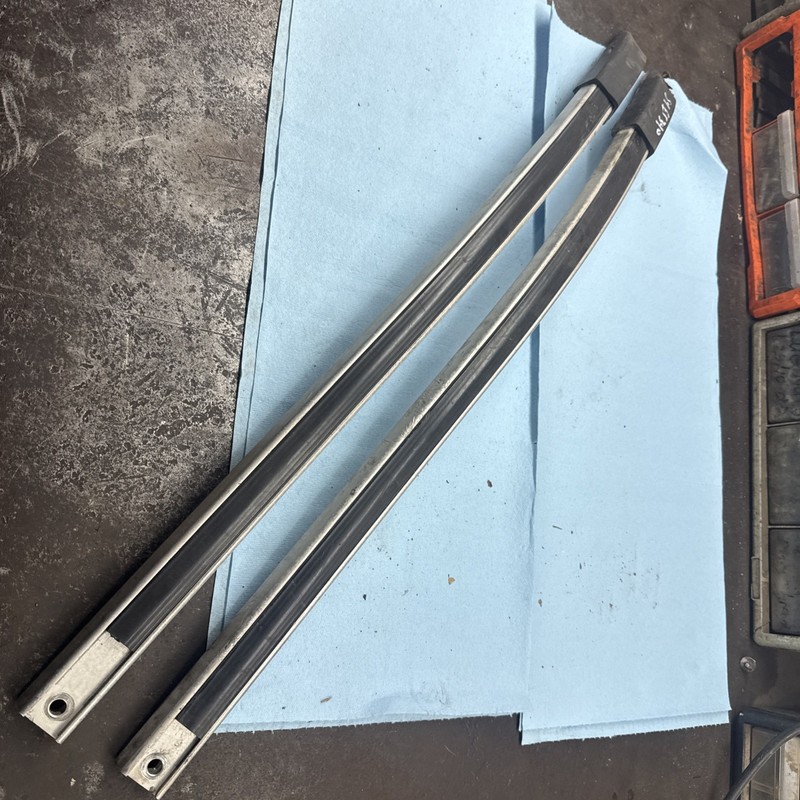 1984 - ? YAMAHA ENTICER Gen 2 ET340 ET 340 Belly Pan Bumper Side Rails Straight