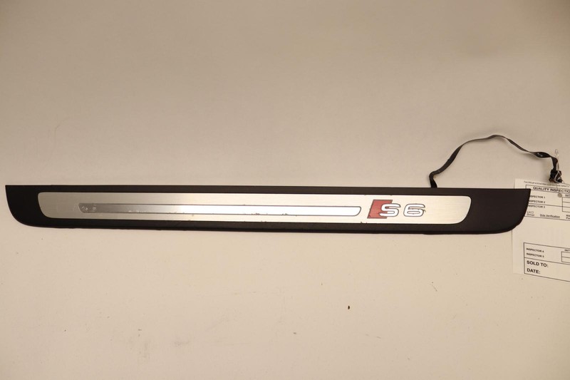 2013-2015 AUDI S6 C7 FRONT LEFT DRIVER SIDE DOOR SILL SCUFF PLATE PANEL OEM