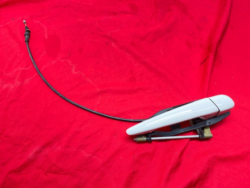 00-06 BMW E46 3 Series M3 2-Door Right Passenger Door Handle Carrier White OEM✅