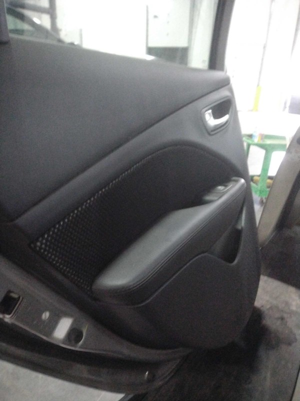 2015 Dodge Dart Left Rear Door Silver Good Condition 76000 Miles OEM Part