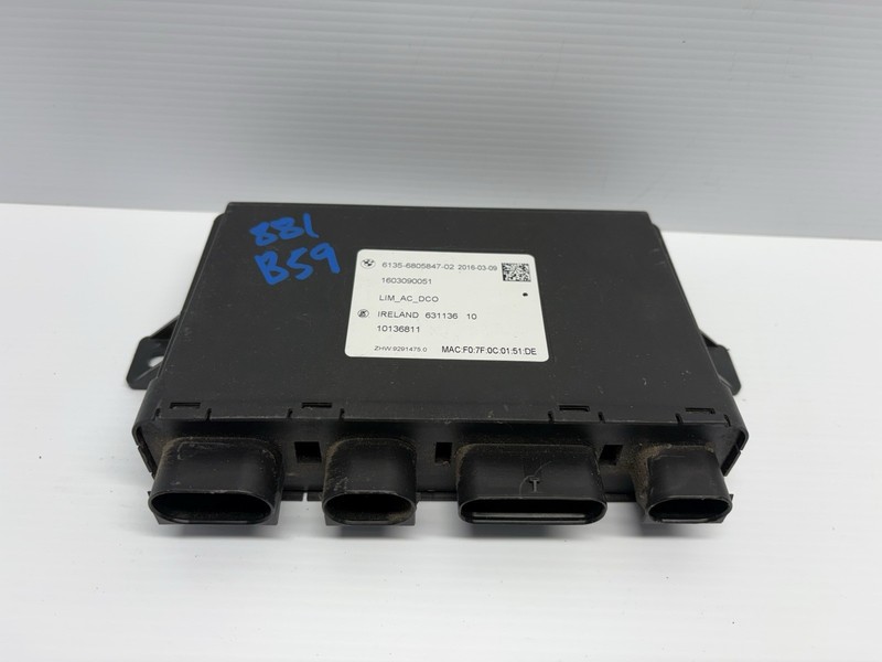 14-21 BMW i3 i3s Power Supply Charging Control Module Unit ECU 61356805847 Oem