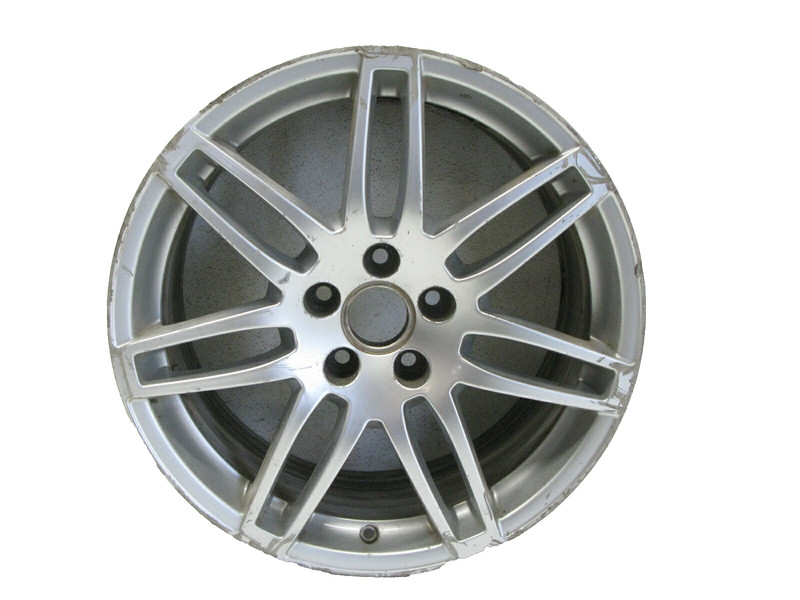 04-09 AUDI QUATTRO B7 A4 S4 8JX18 18" ET43 14 SPOKE WHEEL RIM OEM 110221 1