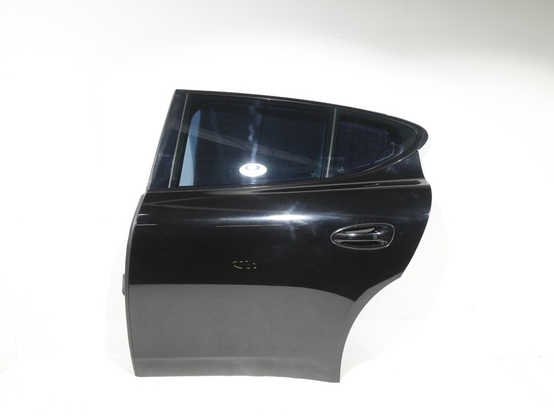 10-16 Porsche Panamera 4 970 Rear Driver Side Door COMPLETE Shell Black 041 OEM