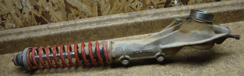 1994 Polaris Trail Boss 400 L 4x4 ATV Left Front Shock Hub Carrier Knuckle I1