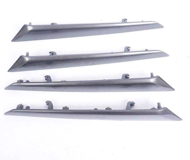 2014-2019 Maserati Ghibli Interior Door Panel Trim Strip Set OF 4 OEM