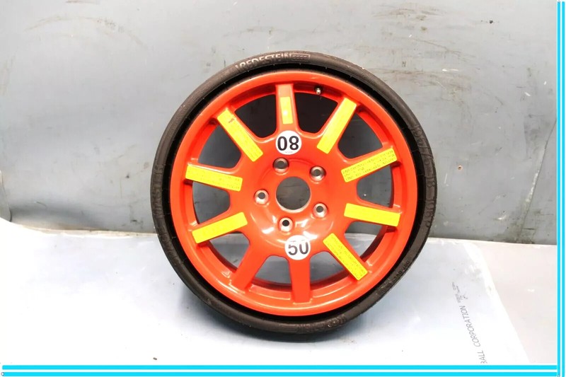 11-17 Porsche Cayenne 958 Emergency Spare Tire Wheel Rim R18 18" 7P0601027 OEM