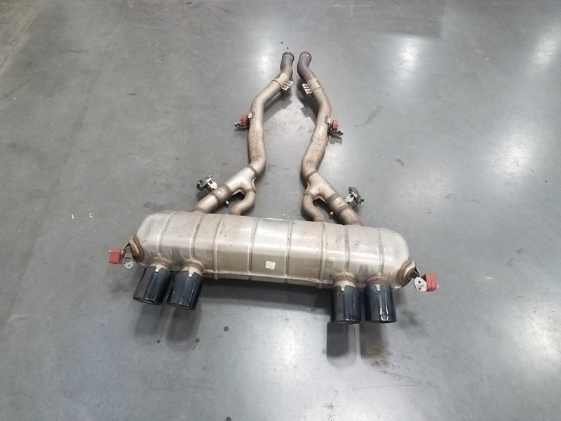 2023 BMW M3 Comp xDrive G80 OEM Muffler / Actuators / Tips #8965 Z14
