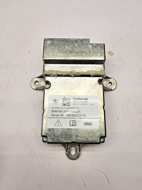 CONTROL MODULE CRASH SENSOR 65779476852 BMW G20 (2019-2022) OEM