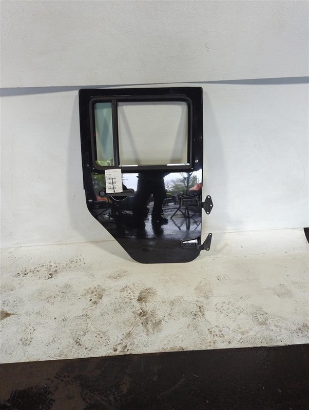 2014 Jeep Wrangler Right Rear Door Black 186280 129K Miles Used Auto Part