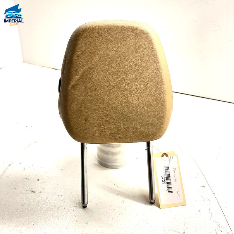 2011-2017 PORSCHE CAYENNE FRONT RIGHT PASSENGER SIDE SEAT HEADREST BEIGE OEM RH