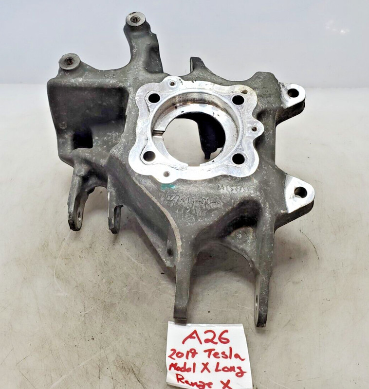 ✅ 16-20 OEM Tesla Model X Rear Left Driver Side Suspension Knuckle Spindle