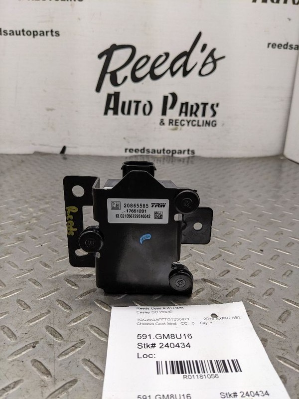 2008-2017 CHEVY EXPRESS GMC SAVANA SUSPENSION YAW RATE SENSOR 20865585 1181056