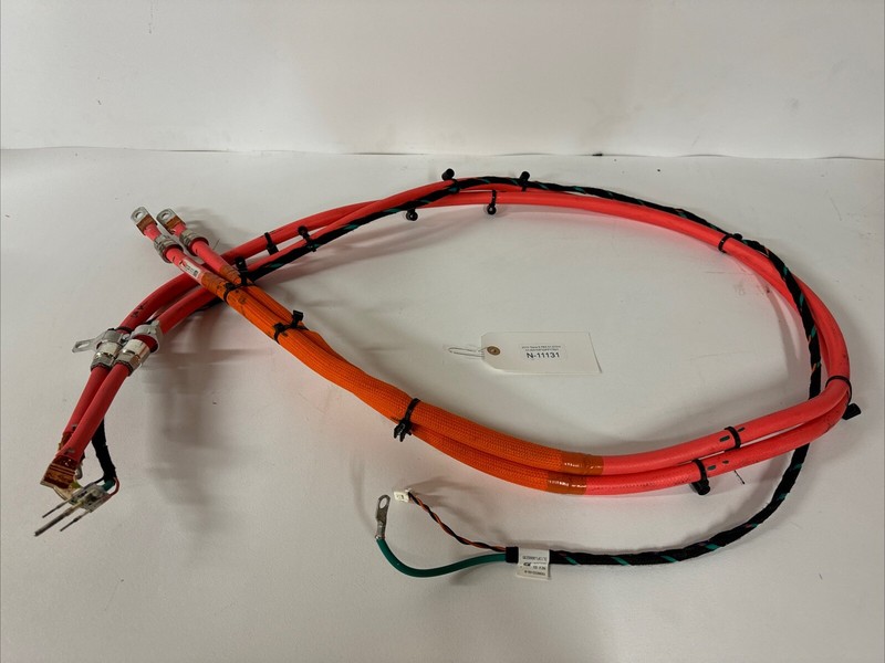 12-16 TESLA S 85 JUNCTION TO CHARGER PORT REAR HIGH VOLTAGE CABLE 11131 M3