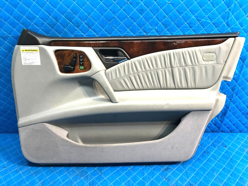 96-03 Mercedes E320 E430 W210 Front RH Passanger Side Interior Door Panel Oem Gr