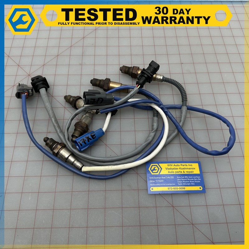 13-20 JAGUAR XJ XE XF 3.0L O2 OXYGEN SENSOR SET OEM
