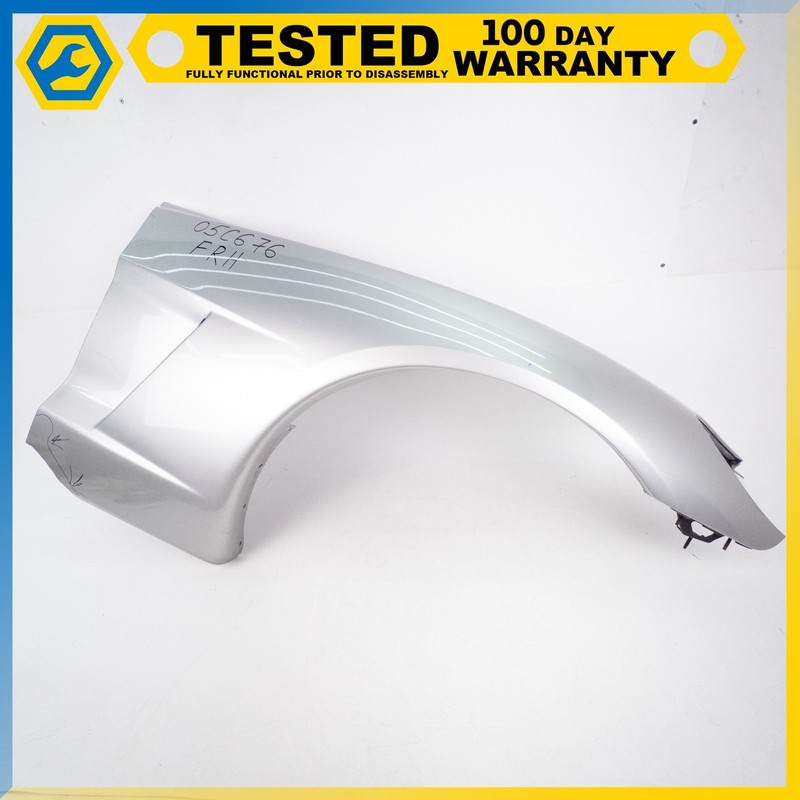 DAMAGED 05-13 CHEVROLET CORVETTE C6 FRONT RIGHT PASSENGER SIDE FENDER SILVER OEM