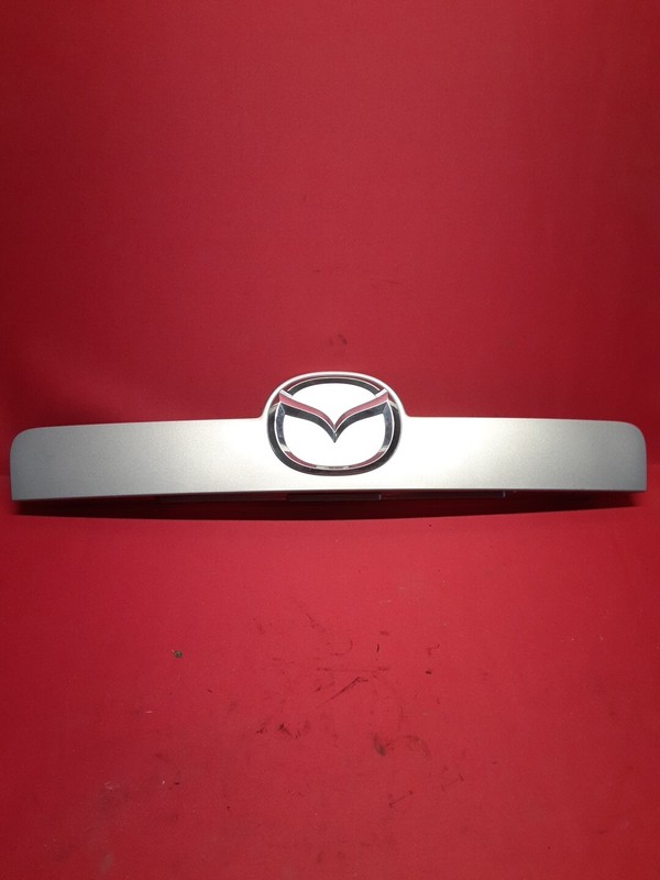 2007 Mazda CX-7 Lift Gate Handle Panel Moist Silver Metallic 30S