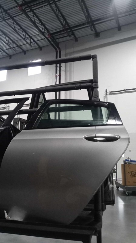 2016 Dodge Dart Left Rear Door Silver OEM 506283 4DR PW PL Used 136K Miles