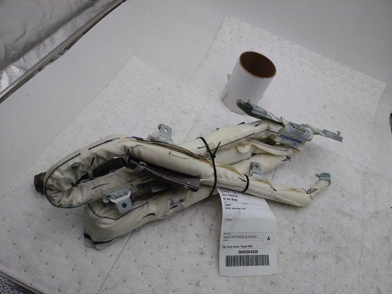 2017 Mitsubishi Mirage Right Curtain Air Bag Silver 63K Miles OEM Part